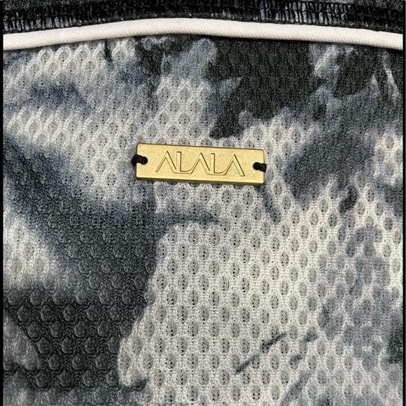 Alala Palm Shadow Mesh Bomber Neoprene Jacket🖤 - Picture 11 of 13